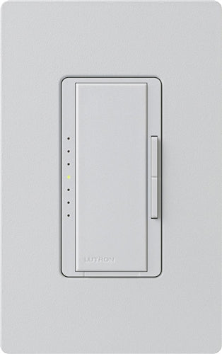 Lutron RRD-PRO-PD 250 W (CFL/LED) or 500 W/VA Incandescent/Halogen/ELV or 400 VA MLV Phase Selectable, Neutral Optional dimmer, Palladium