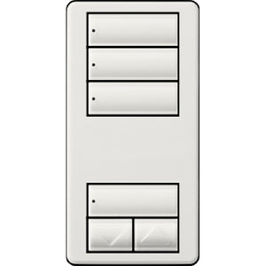 Lutron RRD-W3S-SI RadioRA 2 Wall Mount 3-Button with Raise/Lower Keypad in Sienna