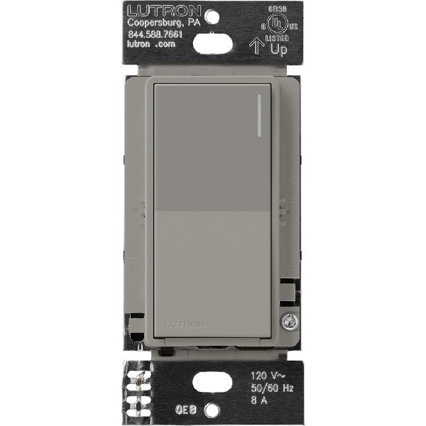 Lutron RRST-8ANS-CS RadioRA 3 Sunnata 8 A Light, 1/4 HP 5.8 A Motor RF Switch in Cobblestone