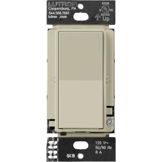 Lutron RRST-8ANS-CY RadioRA 3 Sunnata 8 A Light, 1/4 HP 5.8 A Motor RF Switch in Clay