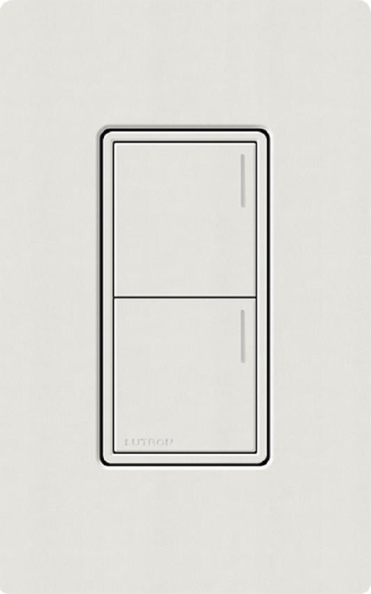 Lutron RRST-HN2B-LG RadioRA 3 Sunnata RF Keypad, 2-Button Hybrid Keypad in Lunar Gray