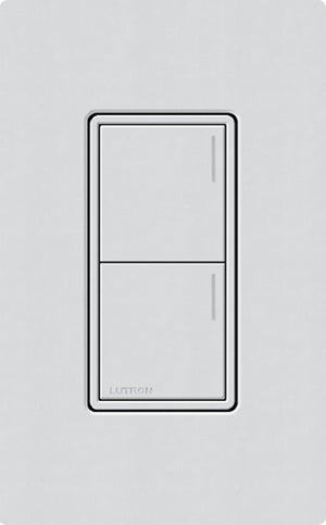 Lutron RRST-HN2B-MI RadioRA 3 Sunnata RF Keypad, 2-Button Hybrid Keypad in Mist