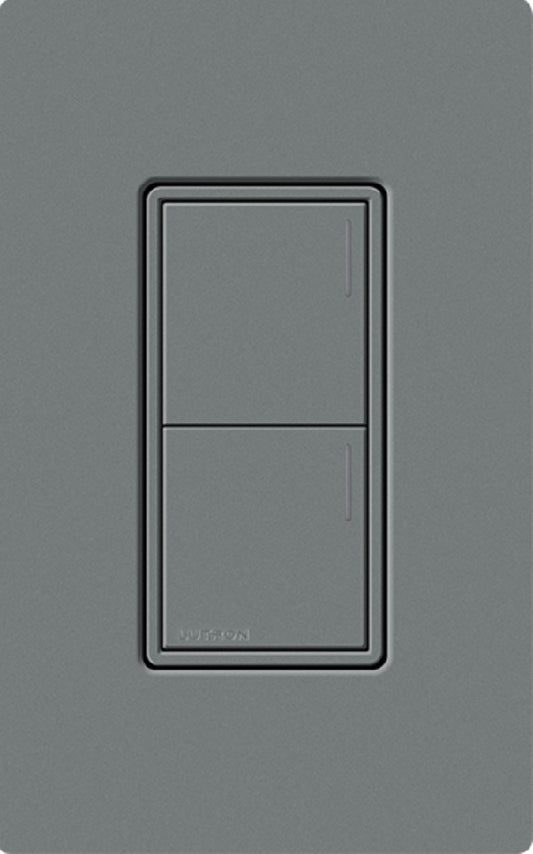 Lutron RRST-HN2B-SL RadioRA 3 Sunnata RF Keypad, 2-Button Hybrid Keypad in Slate