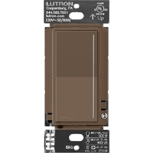 Lutron Sunnata RRST-PRO-N-EP RadioRA 3 PRO LED+ RF Touch Single Pole/ Multi-Location Dimmer in Espresso