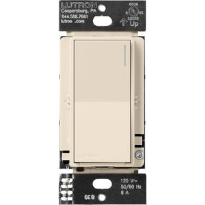 Lutron RRST-RS-LA RadioRA 3 Sunnata RF Companion Switch in Light Almond