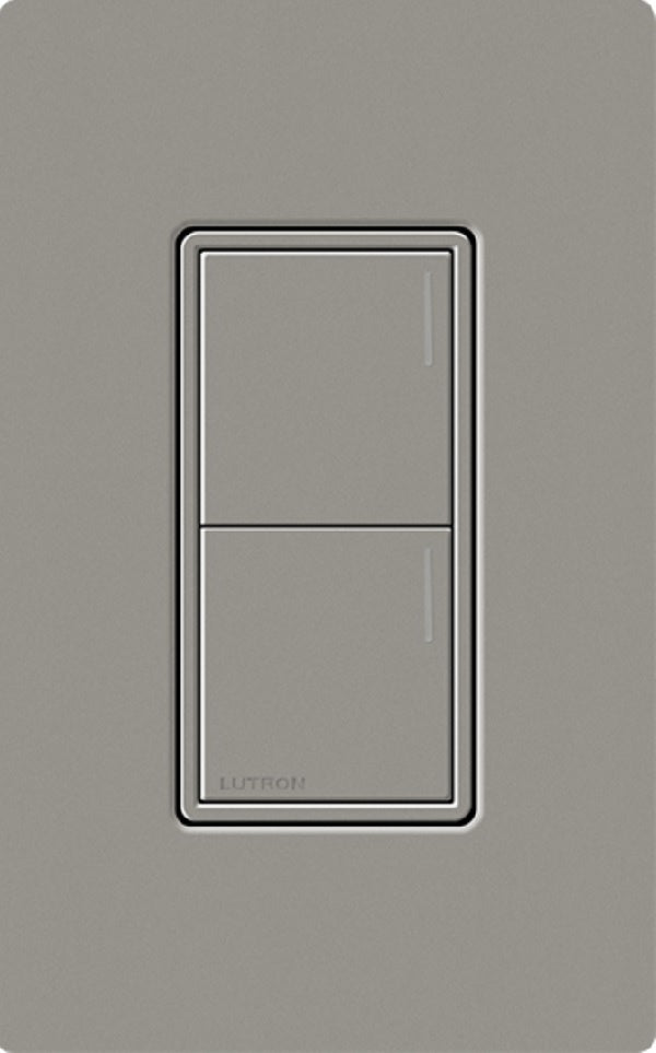 Lutron RRST-W2B-CS RadioRA 3 Sunnata RF Keypad, 2-Button Keypad in Cobblestone