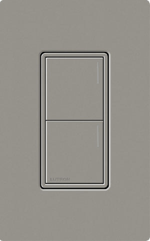 Lutron RRST-W2B-CS RadioRA 3 Sunnata RF Keypad, 2-Button Keypad in Cobblestone