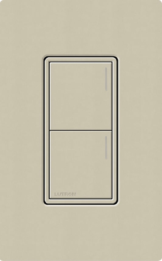Lutron RRST-W2B-CY RadioRA 3 Sunnata RF Keypad, 2-Button Keypad in Clay