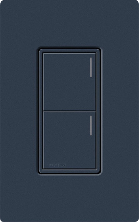 Lutron RRST-W2B-DE RadioRA 3 Sunnata RF Keypad, 2-Button Keypad in Deep Sea