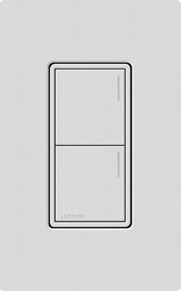 Lutron RRST-W2B-MI RadioRA 3 Sunnata RF Keypad, 2-Button Keypad in Mist