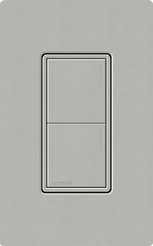 Lutron RRST-W2B-PB RadioRA 3 Sunnata RF Keypad, 2-Button Keypad in Pebble