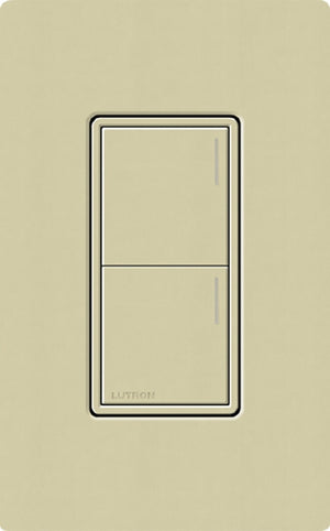 Lutron RRST-W2B-SA RadioRA 3 Sunnata RF Keypad, 2-Button Keypad in Sage