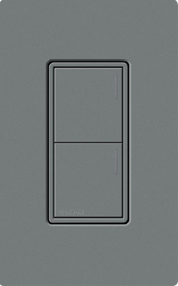 Lutron RRST-W2B-SL RadioRA 3 Sunnata RF Keypad, 2-Button Keypad in Slate