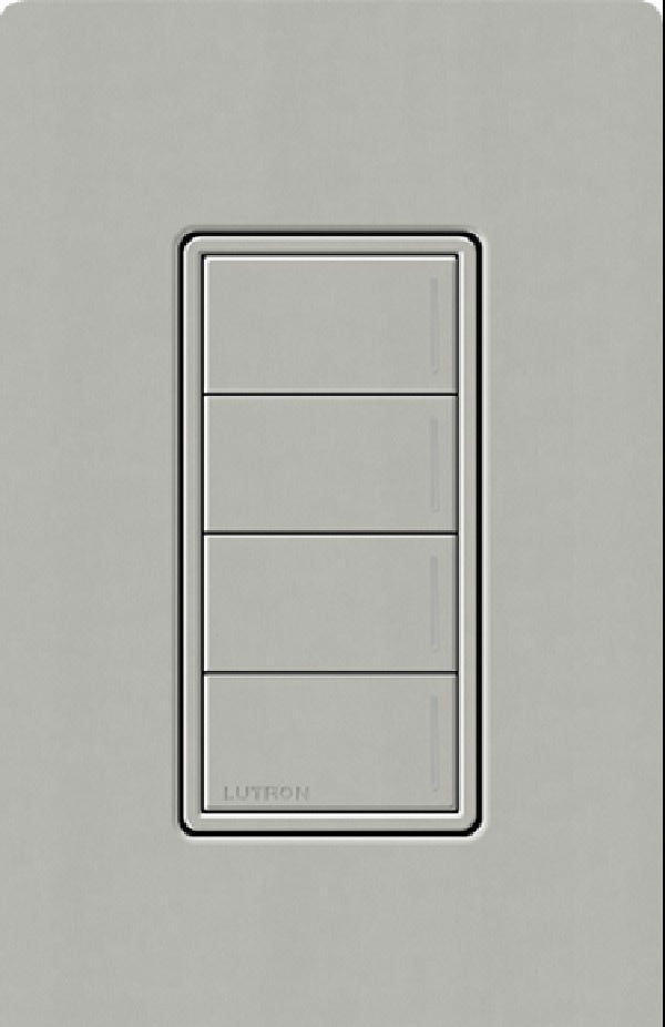 Lutron RRST-W4B-PB RadioRA 3 Sunnata RF Keypad, 4-Button Keypad in Pebble