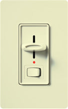 Lutron S-103PNL-AL Skylark 1000W Incandescent / Halogen 3-Way Preset Dimmer with Locator Light in Almond