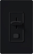 Lutron S-600P-BL Skylark 600W Incandescent / Halogen Single Pole Preset Dimmer in Black