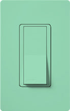 Lutron SC-1PS-SG Claro Satin 15A Single Pole Switch in Sea Glass