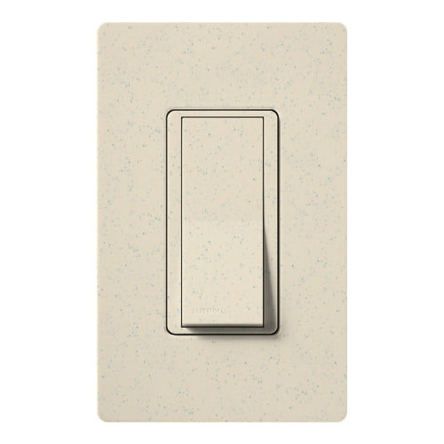 Lutron SC-1PSH-LS Claro Satin 15A Single Pole Switch in Limestone