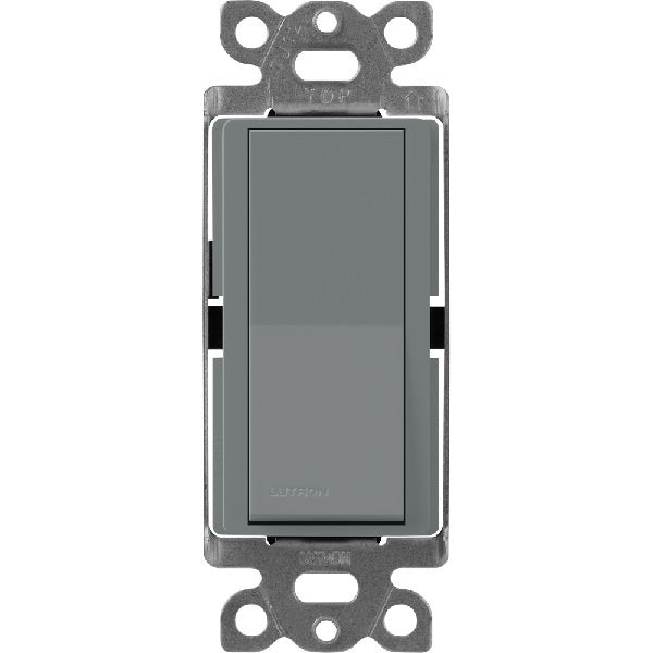 Lutron SC-3PS-SL Claro Satin 15A 3-Way Switch in Slate