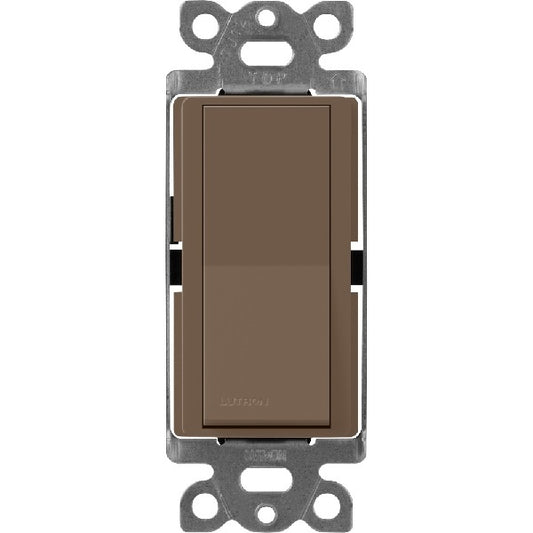 Lutron SC-4PS-EP Claro Satin 15A 4-Way Switch in Espresso