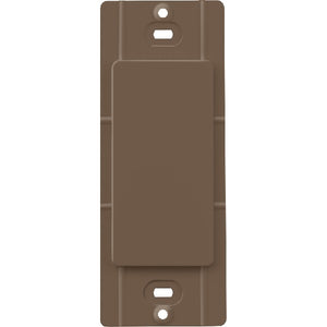 Lutron SC-BI-EP Satin Color Blank Insert in Espresso