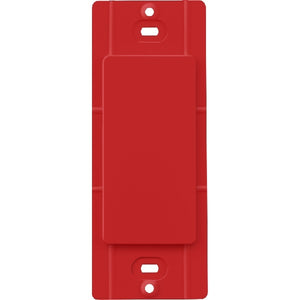 Lutron SC-BI-SR Satin Color Blank Insert in Signal Red