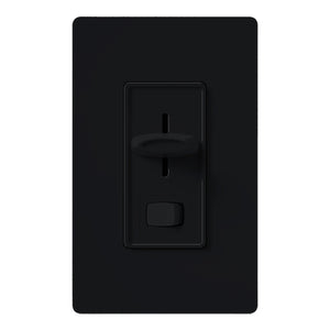 Lutron SFSQ-LFH-BL Skylark 360W Light & 1.5A 3-Speed Fan Control in Black