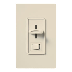 Lutron SFSQ-LFH-LA Skylark 360W Light & 1.5A 3-Speed Fan Control in Light Almond