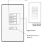 Lutron SG-4MI-WH-EGN SeeTouch 4-Button Master Control Wallstation For Grafik Eye 3000 System, Insert Style in White with Engraving