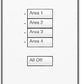 Lutron SG-4MN-IV-E00 SeeTouch 4-Button Master Control Wallstation For Grafik Eye 3000 System, Non Insert Style in Ivory Unengraved