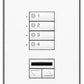 Lutron SG-4SIRI-BE-EGN SeeTouch 4-Scene Wallstation with Off, Raise/Lower and IR Receiver For Grafik Eye 3000 System, Insert Style in Beige with Engraving