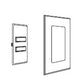 Lutron SR-4SIRI-SN-E00 SeeTouch 4-Button Replacement Kit For SG-4SIRI, Insert Style in Satin Nickel Unengraved