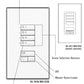 Lutron SR-4SN-SN-E00 SeeTouch 4-Button Replacement Kit For SG-4SN, Non Insert Style in Satin Nickel Unengraved
