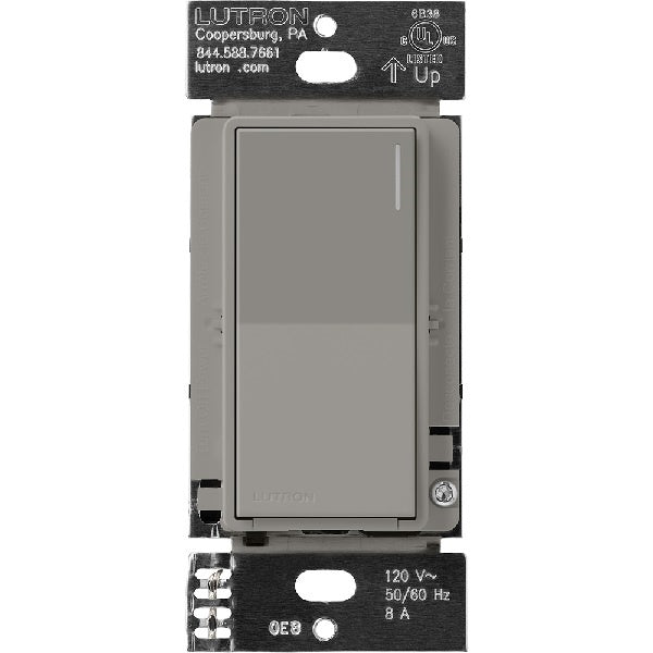 Lutron ST-6ANS-CS 6 A Light, 1/10 HP 3 A Motor Neutral Wire Electronic Switch in Cobblestone