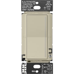 Lutron ST-PRO-N-CY 250W LED/CFL or 500W Incandescent/Halogen/ELV or 400VA MLV Phase Selectable, Neutral Dimmer in Clay