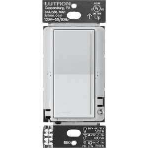 Lutron ST-PRO-N-MI 250W LED/CFL or 500W Incandescent/Halogen/ELV or 400VA MLV Phase Selectable, Neutral Dimmer in Mist