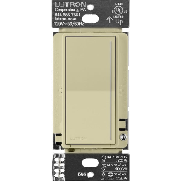 Lutron ST-PRO-N-SA 250W LED/CFL or 500W Incandescent/Halogen/ELV or 400VA MLV Phase Selectable, Neutral Dimmer in Sage