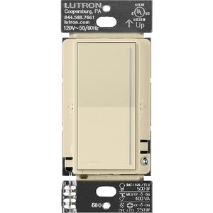 Lutron ST-PRO-N-SD 250W LED/CFL or 500W Incandescent/Halogen/ELV or 400VA MLV Phase Selectable, Neutral Dimmer in Sand