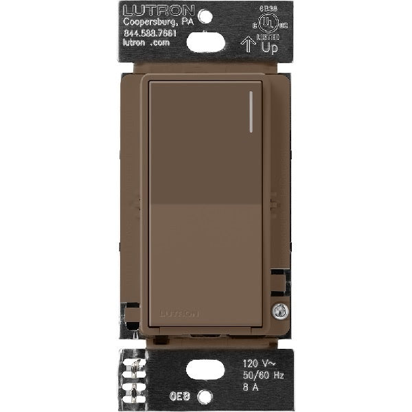 Lutron ST-RS-EP 120V Accessory Switch in Espresso