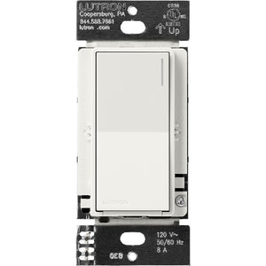 Lutron ST-RS-GL 120V Accessory Switch in Glacier White
