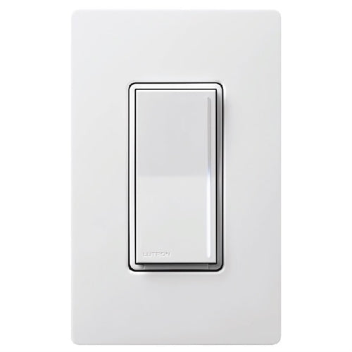 Lutron Sunnata STCL-153MH-WH 150W Dimmable LED/CFL or 600W Incandescent/Halogen Multi Location Touch LED Dimmer with On/Off Paddle Switch in White