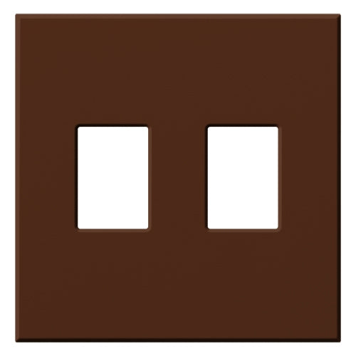 Lutron VWP-2-SI Vareo, 2-Gang Wallplate in Sienna, matte finish