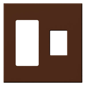 Lutron VWP-2RC-SI Vareo, 2-Gang Wallplate in Sienna, matte finish