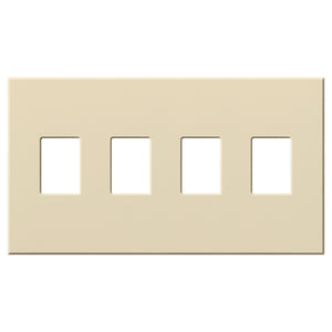 Lutron VWP-4-BE Vareo, 4-Gang Wallplate in Beige, matte finish