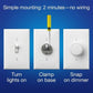 Lutron Z3-1BRL-WH-L0-2 Aurora Smart Bulb Dimmer Switch, 2 Pack