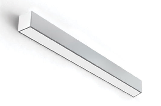 Mark Lighting S2LWID 8FT MSL8 80CRI 35K 1000LMF I80CRI I35K I1000LMF SCT MIN1 MVOLT WHT ZT 8' Slot 2 Direct/ Indirect Tunable White LED Pendant, 8' Section, 80 CRI, 3500K, Single Circuit, 120-277V, White Finish