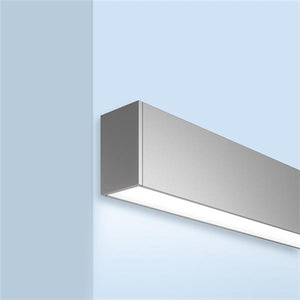 Mark Ligthing S2WID LSL 4FT MSL4 80CRI 35K 550LMF I80CRI I35K I550LMF SCT NODIM FLL MVOLT SLVT  2' Wall Indirect Direct Linear LED, Longest Same Length, 4' Run, 80 CRI, 3500K, 550 Lumens/ Foot, 80 CRI, Single Circuit Switch, Non Dim, Silver