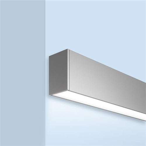 Mark Ligthing S2WID LSL 4FT MSL4 80CRI 35K 550LMF I80CRI I35K I550LMF SCT NODIM FLL MVOLT SLVT  2' Wall Indirect Direct Linear LED, Longest Same Length, 4' Run, 80 CRI, 3500K, 550 Lumens/ Foot, 80 CRI, Single Circuit Switch, Non Dim, Silver