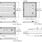Metalux 24CGRK-L3C3-UNV-MP4 2'x4' LED Backlit Panel Retrofit Kit, Selectable Lumens, Selectable CCT 3500K/4000K/5000K