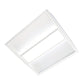 Metalux 22RLN-LD5-25-UNV-EL7W-L835-A3/8-5/18GDIM-CD1-U 2'x2' LED Recessed Specification Grade Rectilinear Shielding, 2500 Lumens, 120-277V, 7-Watt, Emergency Battery Pack, 3500K, 3/8" Flex with 0-10V Dimming Leads, 0-10V Driver, Unit Pack